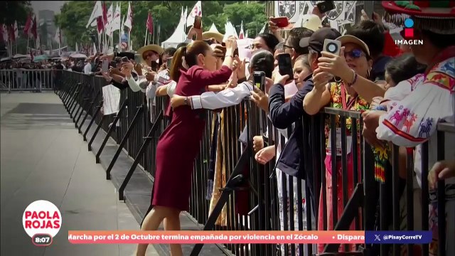 Claudia Sheinbaum celebra su primer año de gobierno en el Zócalo | DPC con Paola Rojas