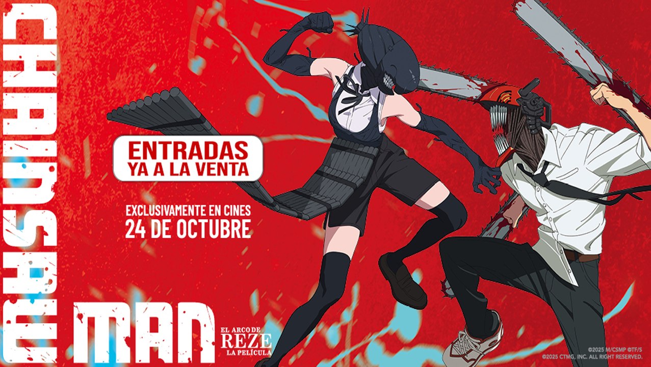 CHAINSAW MAN. LA PELÍCULA - EL ARCO DE REZE (2025) – Tráiler Español [HD]🎞️🇪🇸