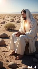 ✨ "यीशु ने शैतान पर विजय पाई | जंगल की परीक्षा | #Jesus #Bible #Shorts" ✨