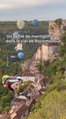 Ce week-end, des dizaines de montgolfières ont envahi le ciel de Rocamadour ! Retour en images sur un spectacle exceptionnel. 🎈🌤️