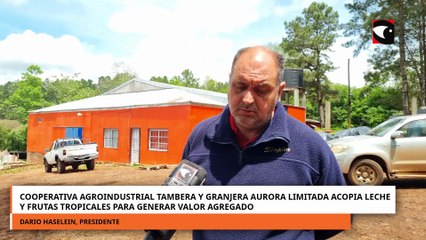 LA COOPERATIVA LACTEOS AURORA ACOPIA LECHE Y FRUTAS TROPICALES PARA GENERAR VALOR AGREGADO