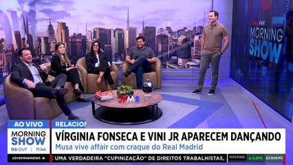ROMANCE no AR? Vini Jr. POSTA vídeo ao lado de Virgínia Fonseca