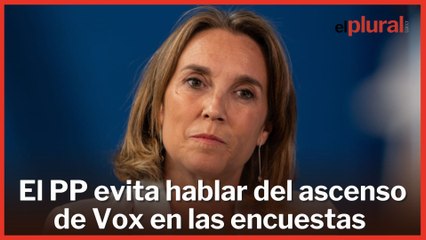 El PP evita hablar del ascenso de Vox en las encuestas y aboga por acabar con "la etapa del sanchismo"
