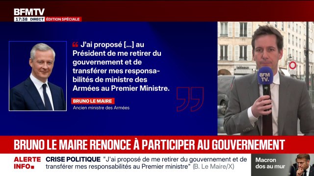 Crise politique: Sébastien Lecornu est reçu par Gérard Larcher au Sénat