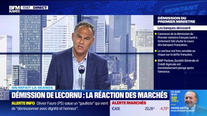 On refait la séance : "Saint-Gobain, Seb, les banques réagissent à l'instabilité politique" - 06/10