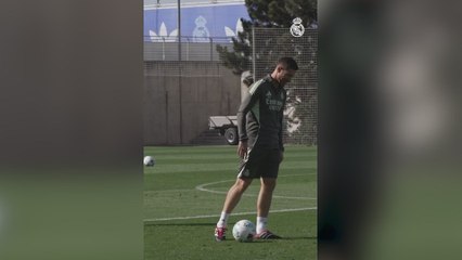 La calidad no se olvida: atentos a esto de Xabi durante el entrenamiento