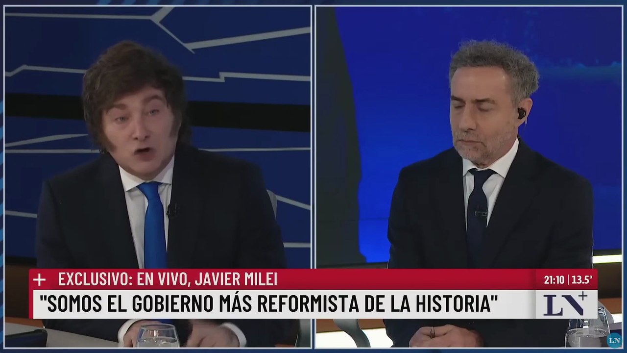 Javier Milei: "Esto es la venganza porque soy el primer Presidente que tomó la decisión de que vaya presa"
