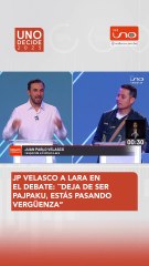 Durante el debate, JP Velasco respondió a Edmand Lara con la frase “¡Deja de ser pajpaku, estás pasando vergüenza!”