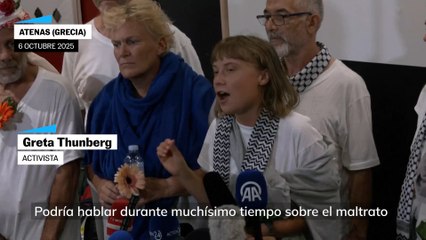 Greta Thunberg: “No somos héroes"