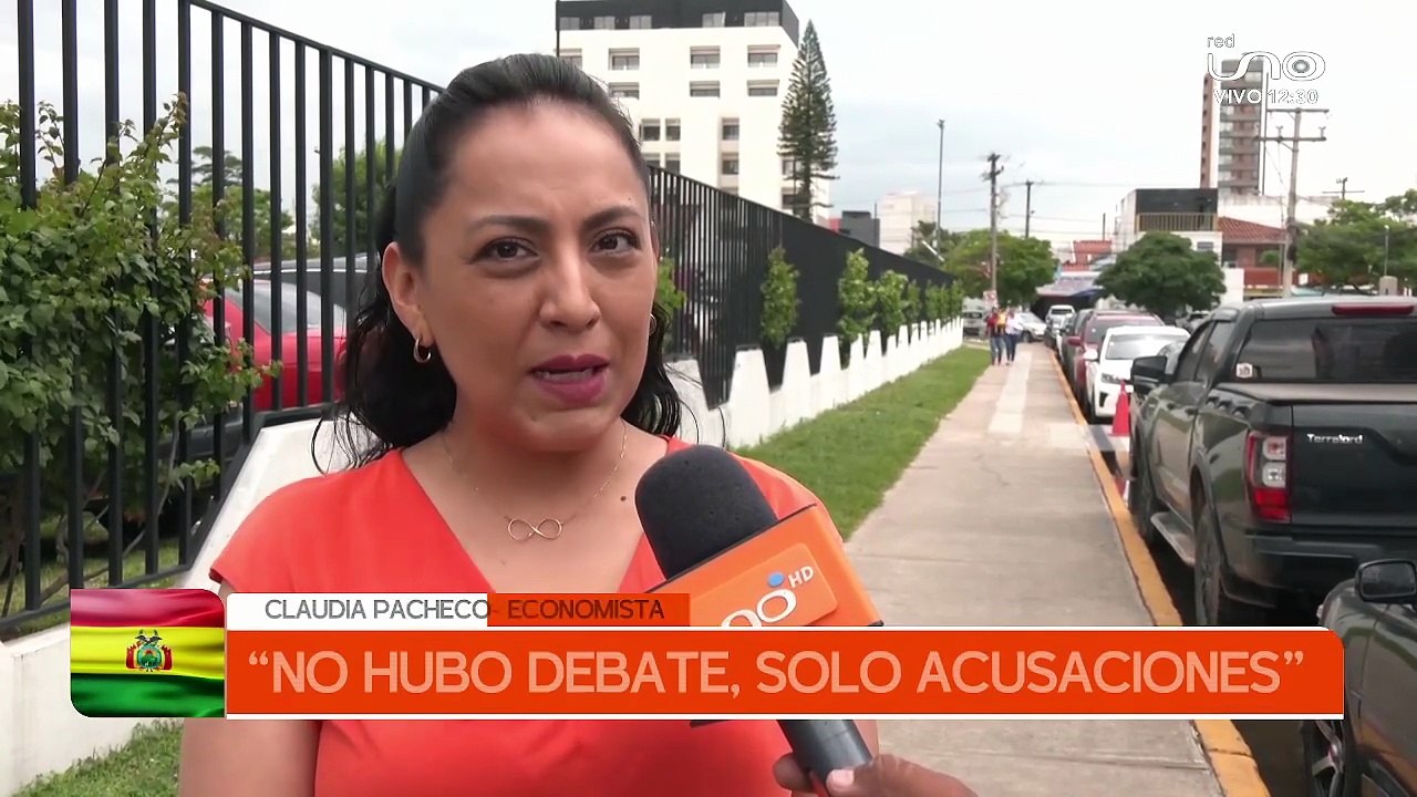 CLAUDIA PACHECO, ANÁLISIS DEBATE