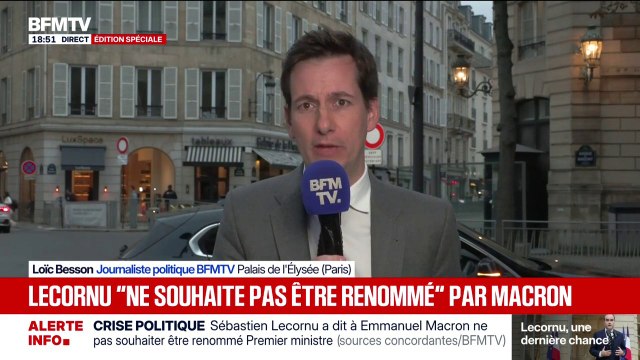 Crise politique: Sébastien Lecornu ne souhaite pas être renommé Premier ministre par Emmanuel Macron