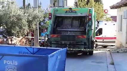 Çöp kamyonunun ezdiği yaşlı kadın hayatını kaybetti
