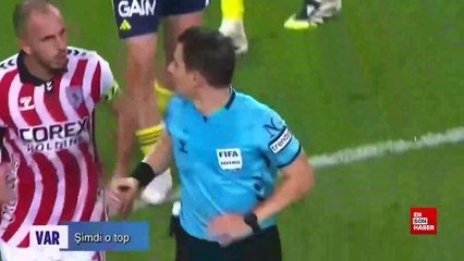 Samsunspor - Fenerbahçe maçının VAR kayıtları açıklandı