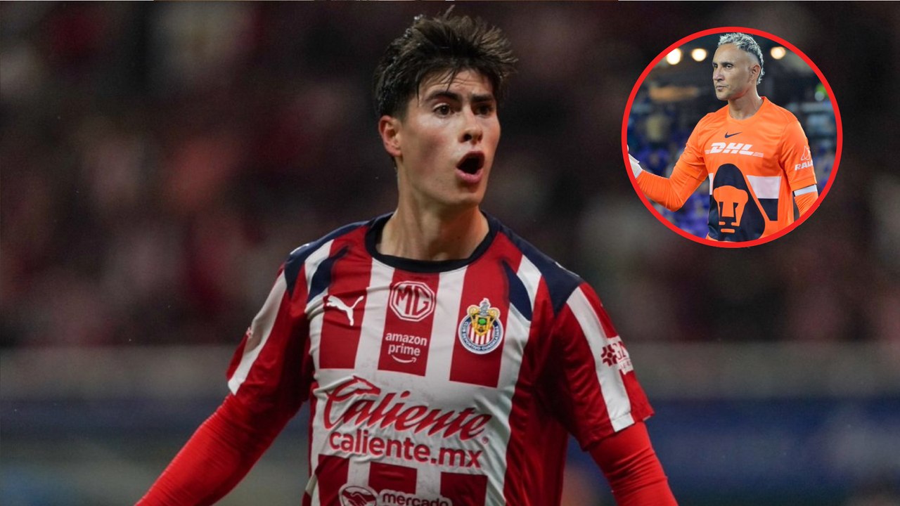 Hormiga González reacciona y muestra emoción tras meterle gol a Keylor Navas en el Pumas vs Chivas