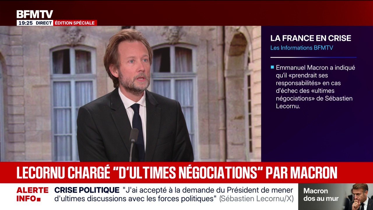 Crise politique après la démission de Sébastien Lecornu: Boris Vallaud, président du groupe socialiste à l'Assemblée nationale, déclare que le PS et les Écologistes sont "disponibles" pour Matignon