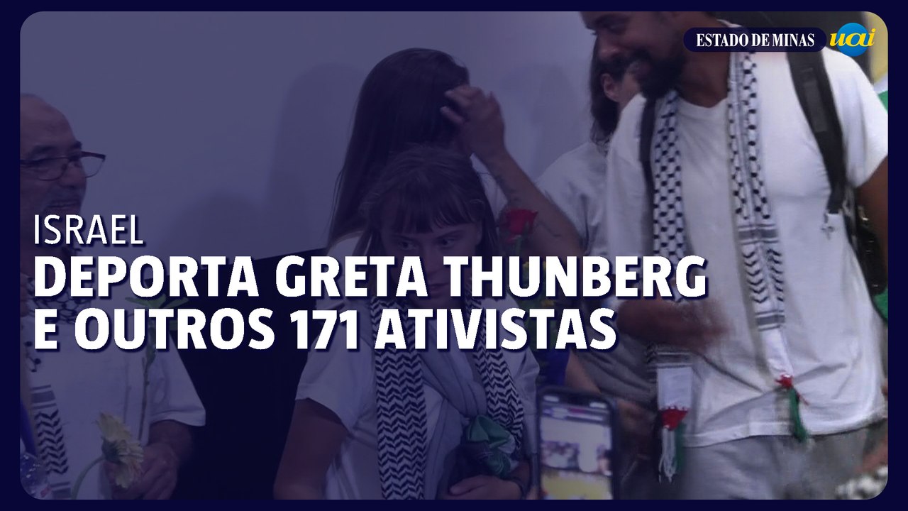 Israel deporta Greta Thunberg e outros 171 ativistas da flotilha para Gaza