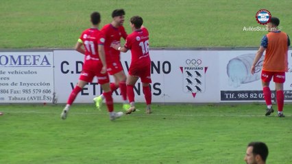 Resumen J5: Praviano 4-0 Avilés Stadium