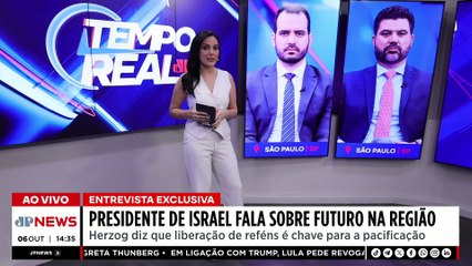 Presidente de Israel diz estar ‘muito decepcionado com o Brasil’ | TEMPO REAL