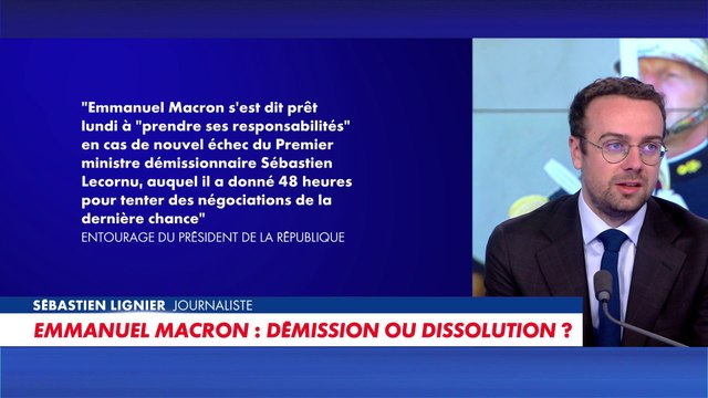 Sébastien Lignier : «Emmanuel Macron fuit ses responsabilités comme personne avant lui»