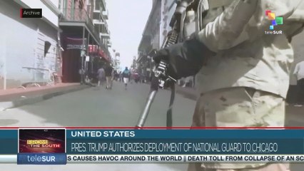 United States, pres. Trump authorizes deployment of National Guard to Chicago