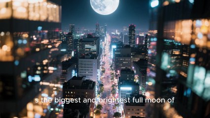 🌕 “The First Supermoon of 2025: The Mysterious Harvest Moon Rises”