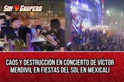 Se desata caos en concierto de Víctor Mendívil en Mexicali; fans destruyen su camioneta