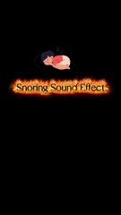snoring sound effect | no copyright