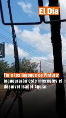 Fin a los tapones en Pintura: inaugurarán este miércoles el desnivel Isabel Aguiar