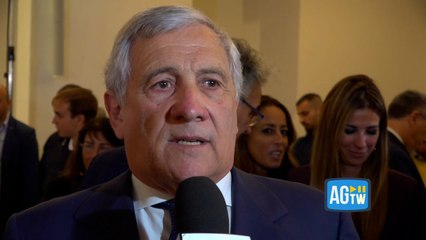 Tajani attacca Tridico e l'opposizione: «Troppo a sinistra, significa che c’è lo spazio al centro»