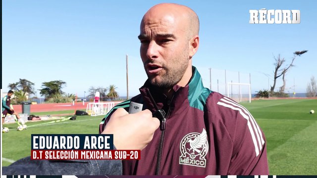Eduardo Arce, director técnico de la Selección Mexicana Sub 20, resaltó la importancia de trabajar en lo mental previo al duelo ante Chile en los Octavos de Final de la Copa del Mundo.