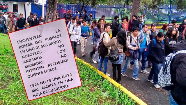 Facultad de Ciencias Políticas y Sociales de la UNAM es desalojada tras amenaza de bomba