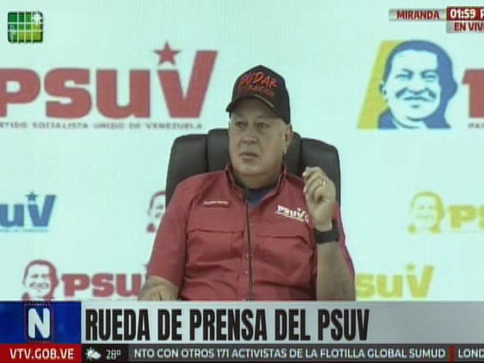 Sec. Gral del PSUV Cabello: El único que ha apoyado a los migrantes es el Gobierno Bolivariano