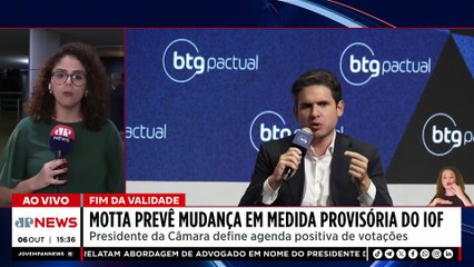 Hugo Motta prevê mudanças na MP do IOF | TEMPO REAL