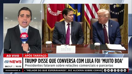 AMIGOS? Lula e Trump reforçam tom amistoso em conversa por telefone