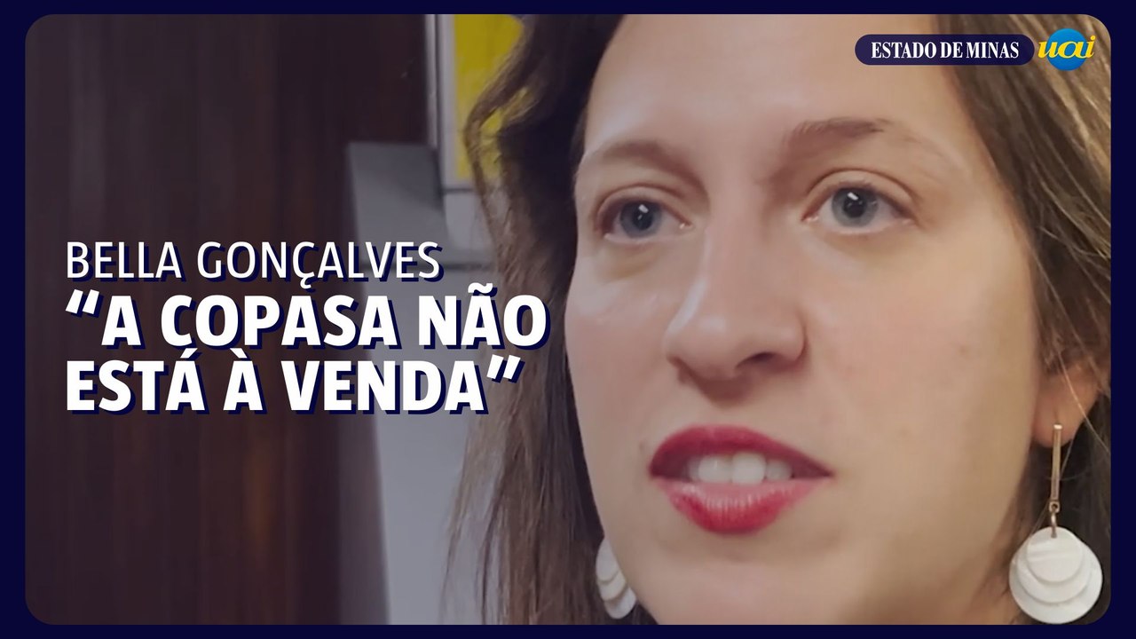 “A Copasa é do povo, não à venda”, declara Bella Gonçalves