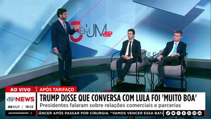 Bolsonaro influencia nova “boa química” entre Trump e Lula? Piperno analisa