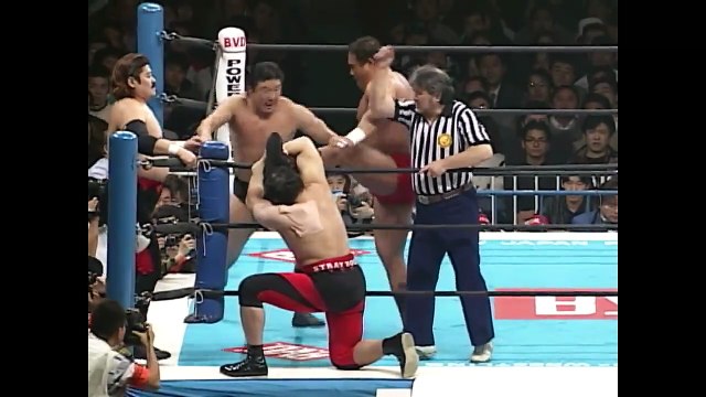 1999.01.04 Kengo Kimura Michiyoshi Ohara Tatsutoshi Goto vs. Osamu Kido Tadao Yasuda Tatsumi Fujinami