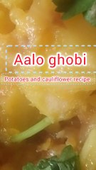 Potato and cauliflower recipe Best way of making Potato cauliflower