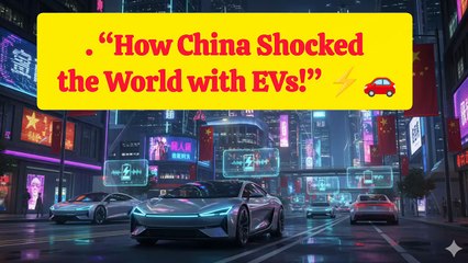 “How China Became the EV Superpower the World Can’t Ignore ⚡🇨🇳”