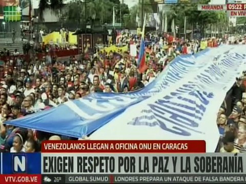 Movimientos sociales reafirman su apoyo a la Revolución Bolivariana ante las amenazas imperialistas