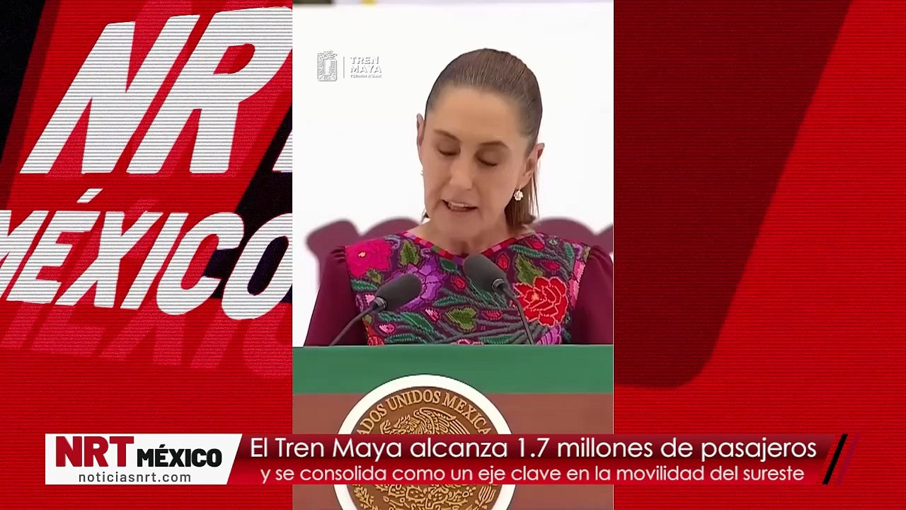 El Tren Maya alcanza 1.7 millones de pasajeros y se consolida como un eje clave en la movilidad del sureste