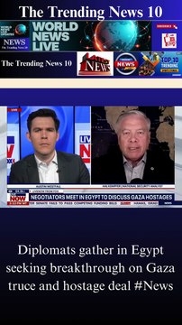 Diplomats gather in Egypt seeking breakthrough on Gaza truce and hostage deal #News