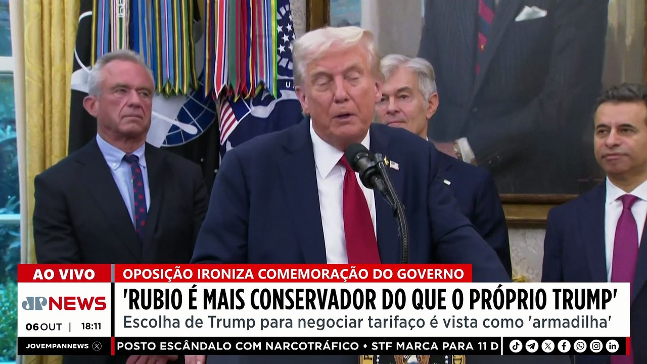 Marco Rubio na negociação: Oposição ironiza Lula após telefonema com Trump