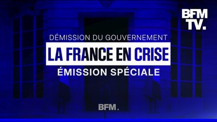 ÉMISSION SPÉCIALE - Démission du gouvernement: la France en crise