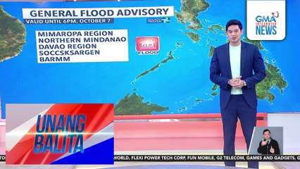 Weather update as of 7:28 AM (October 7, 2025) | Unang Balita