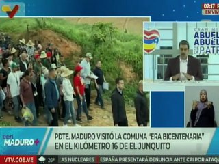 Presidente Maduro: Chávez concibió la comuna como el centro de la construcción de una nueva república