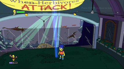 The Simpsons Game online multiplayer - ps3