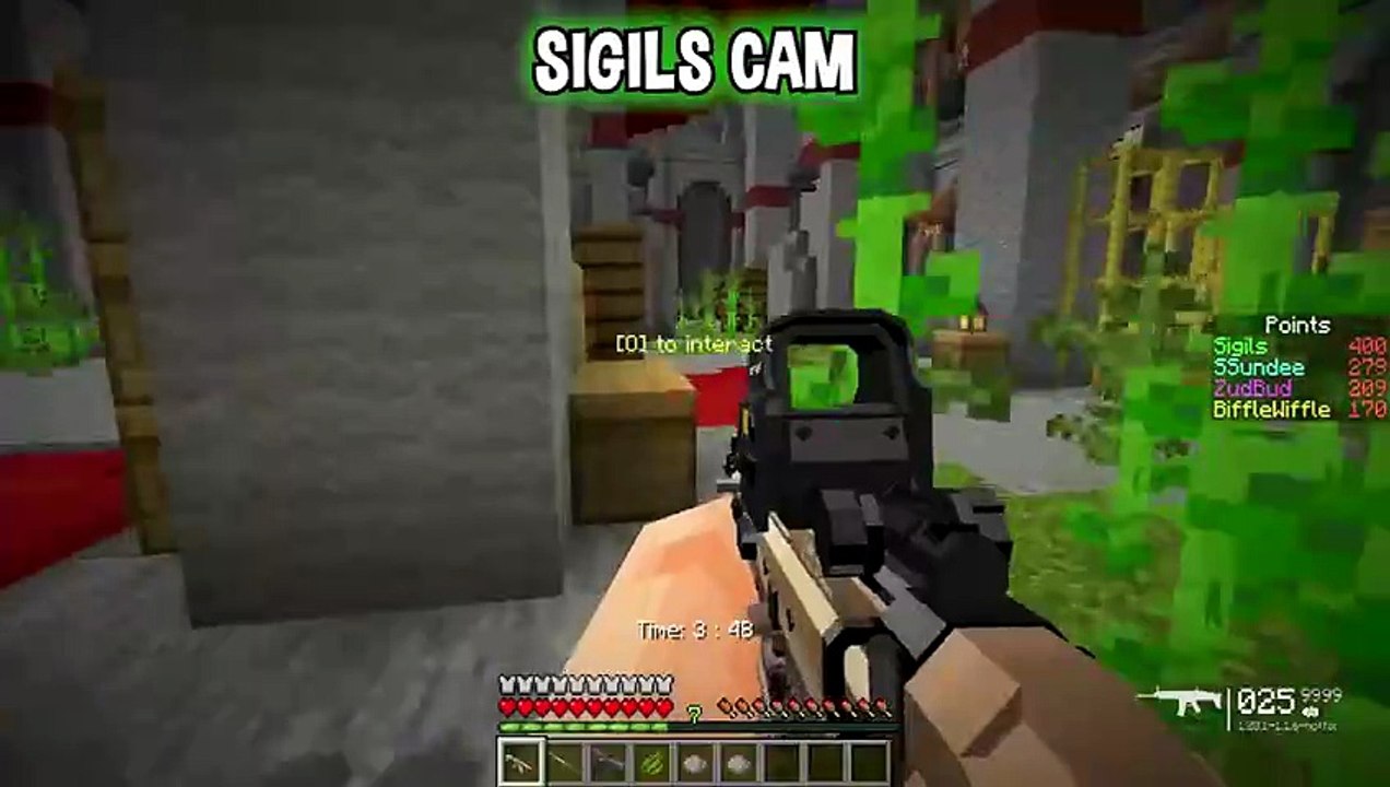 SSUNDEE TROLLING My Friends with GUNS in Minecraft