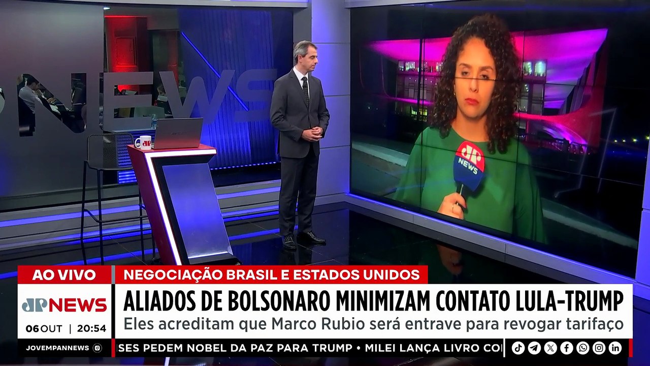 Aliados de Jair Bolsonaro minimizam conversa entre Lula e Donald Trump