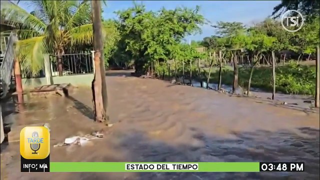 16 comunidades incomunicadas en la Costa de los Amates por desbordamiento de Río Goascarán